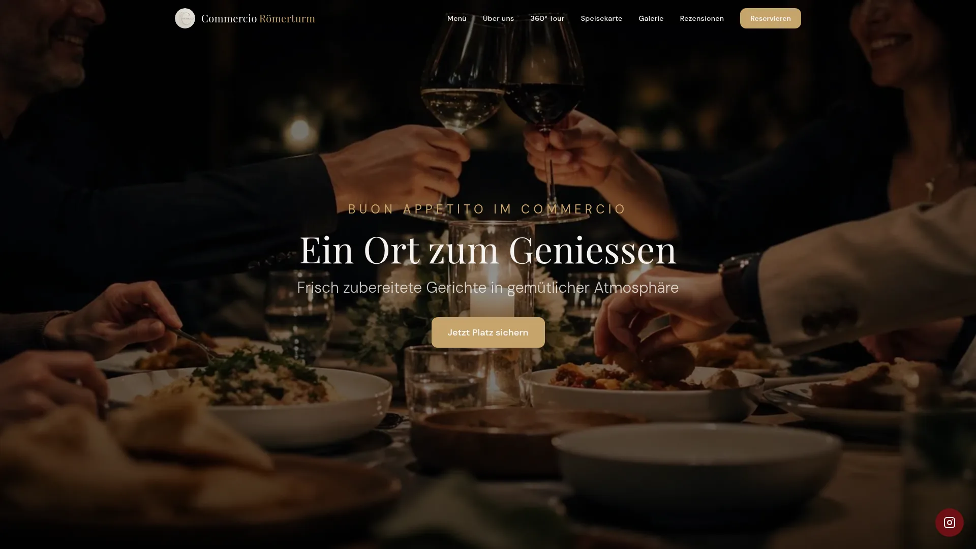 Website-Vorschau Commercio Brugg