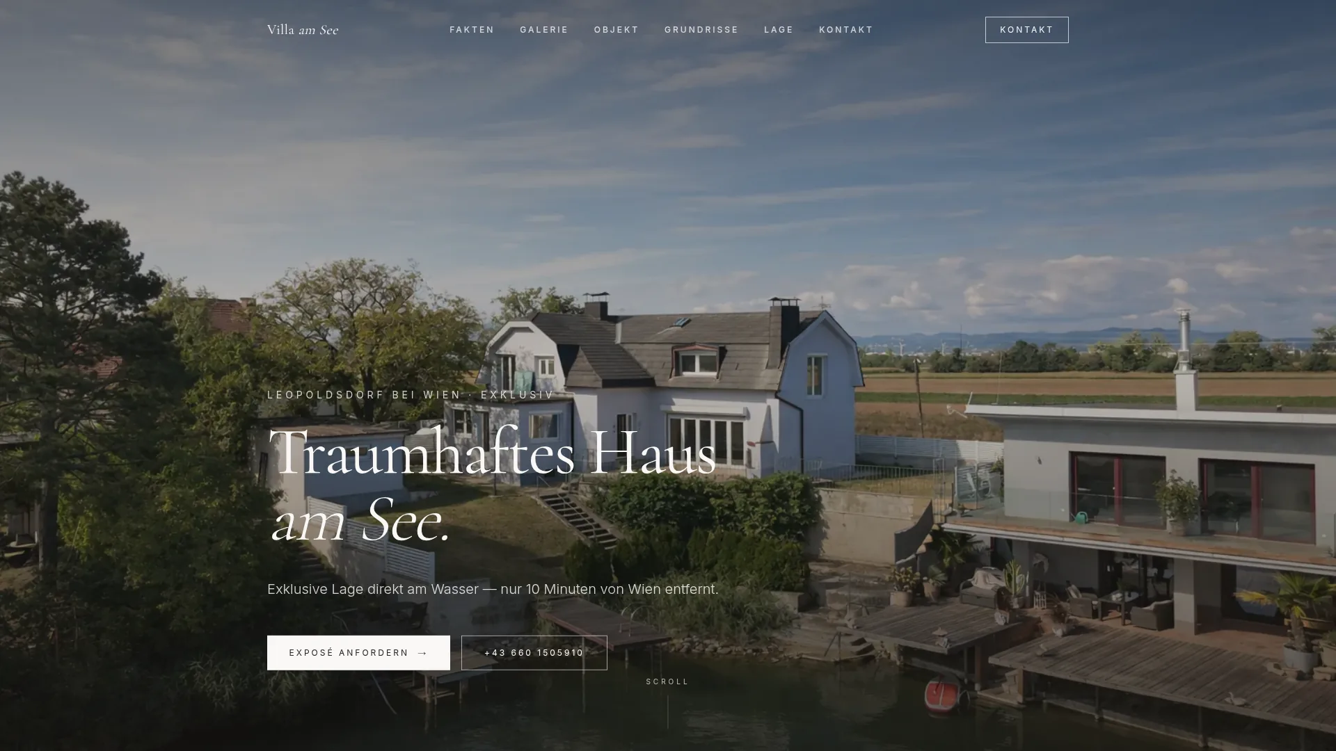 Website-Vorschau Januzi Estate